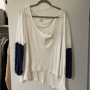 Distressed Baseball Tee